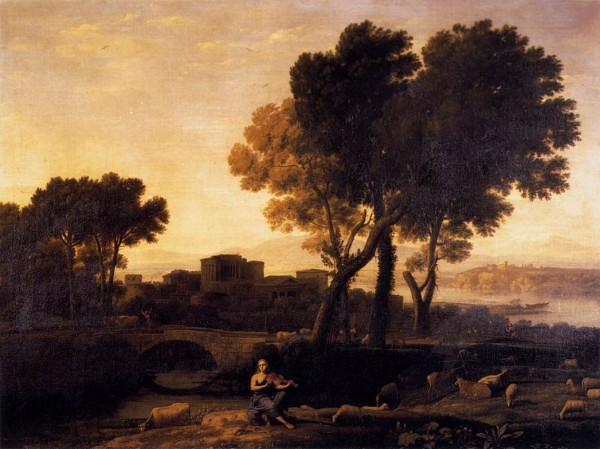 Apollo Guarding the Herds of Admetus by Claude Lorrain